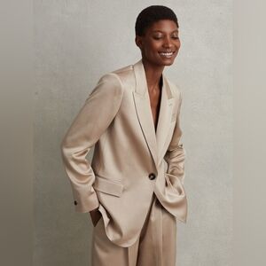 Reiss | Cole Satin Blazer